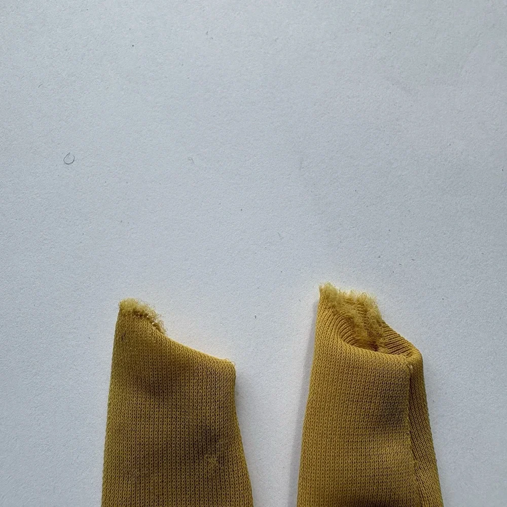 Vintage Barbie Ken PAK Slacks Are Back‎ Mustard/Gold Tricot Socks Mattel